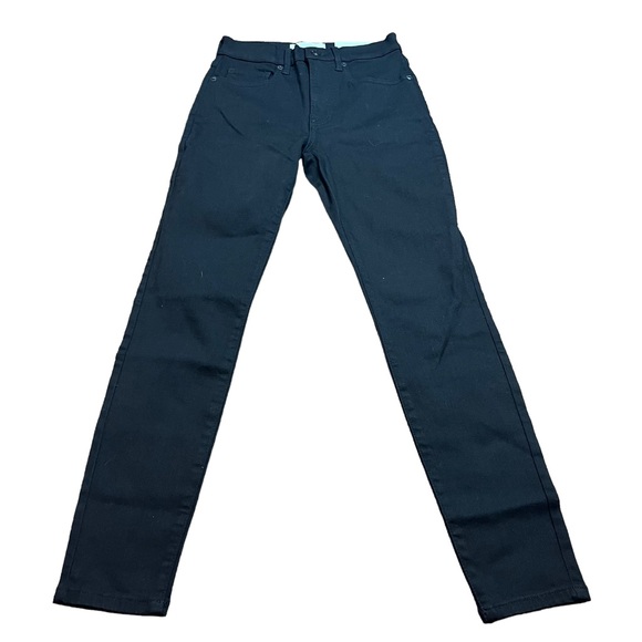 NWT Everlane The Authentic Stretch High-Rise Skinny Black Size 26 - Picture 3 of 10